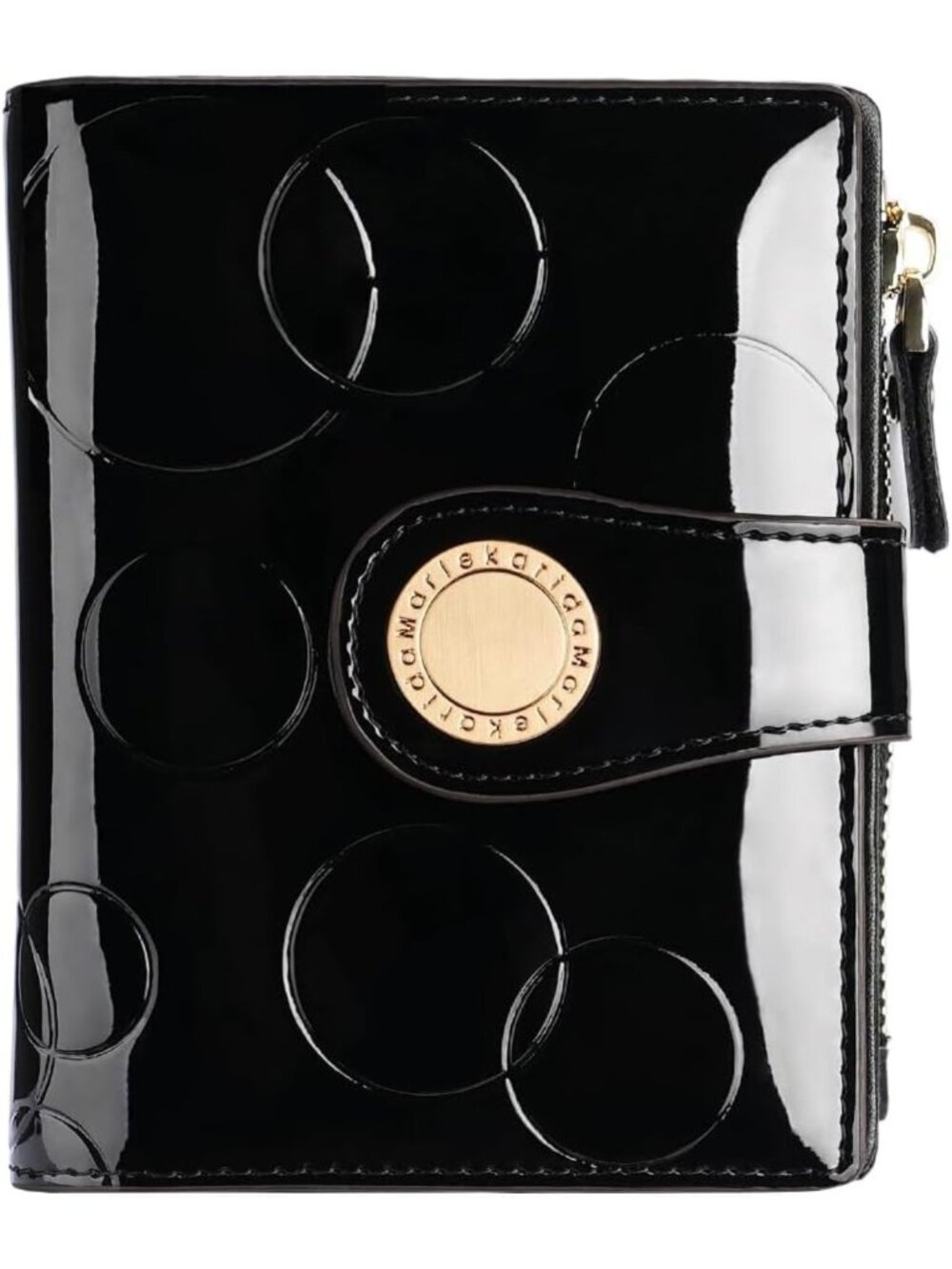 Stylish Genuine Leather Women's Wallet - RFID Protection, Multiple Card Slots